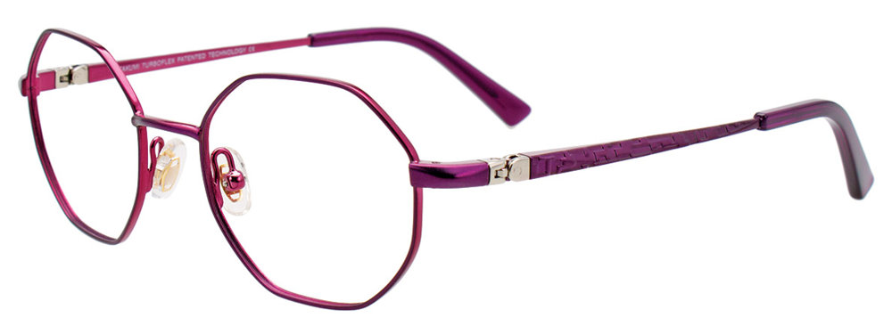 TAKUMI TK1149 Eyeglasses 080 Satin Dark Purple & Shiny Fuchsia 45mm