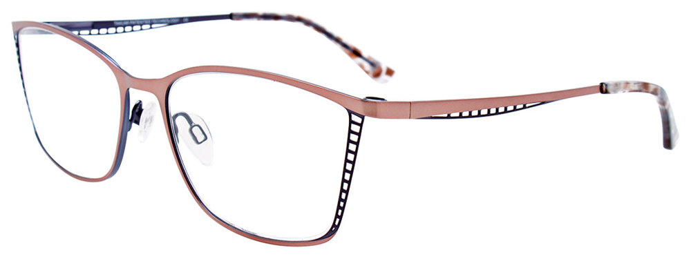 TAKUMI TK1137 Eyeglasses 010-Matt-Light-Brown-&-Steel-Blue 56mm