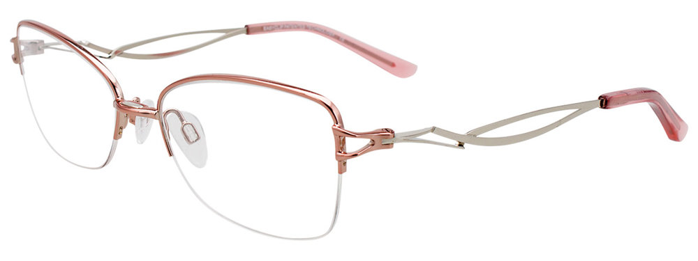 EASYCLIP EC508 Eyeglasses 010 Shiny Light Brown 51mm