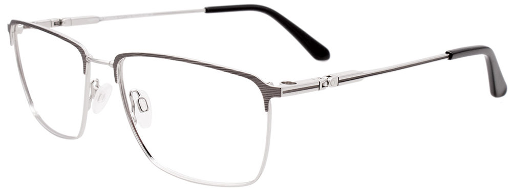 TWIST&CLIP CT269 Eyeglasses 020 Satin Steel 56mm