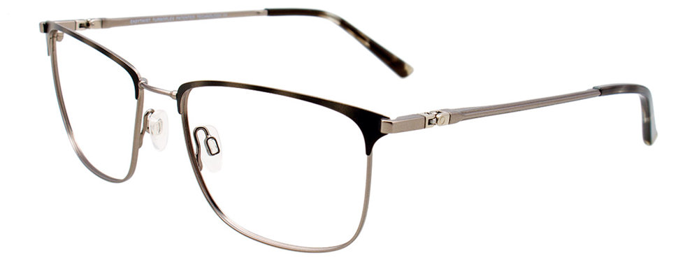 EASYTWIST ET998 Eyeglasses 020 Demi Grey & Steel 55mm