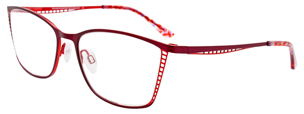 TAKUMI TK1137 Eyeglasses 030-Matt-Pinkish-Red-&-Red 56mm