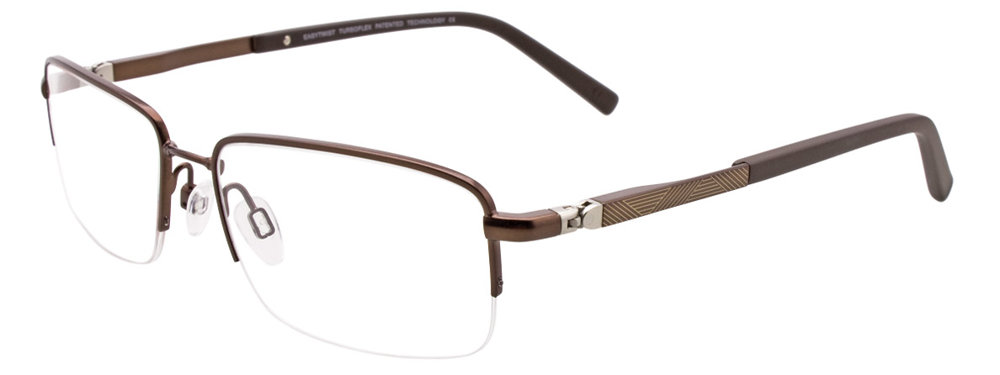 EASYTWIST ET962 Eyeglasses 010 Satin Brown 55mm
