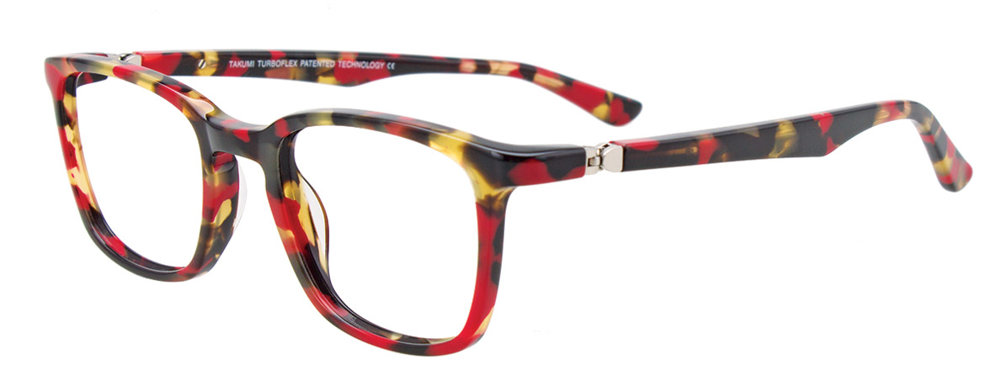 TAKUMI TK1100 Eyeglasses 030 Demi Red 45mm