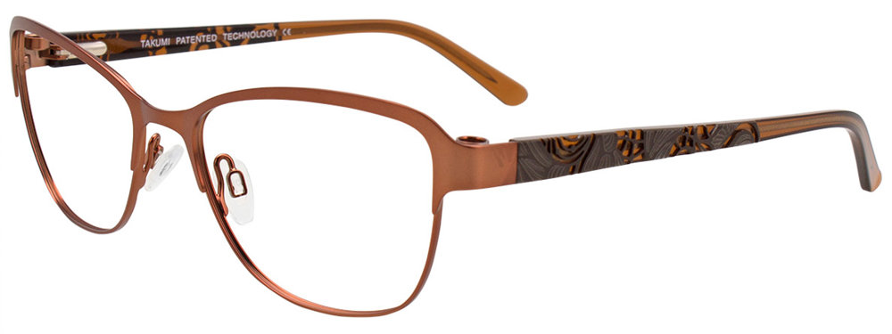 TAKUMI TK1077 Eyeglasses 010 Satin Copper 52mm