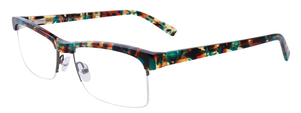 PARADOX P5017 Eyeglasses 010 Brown & Yellow & Blue 55mm