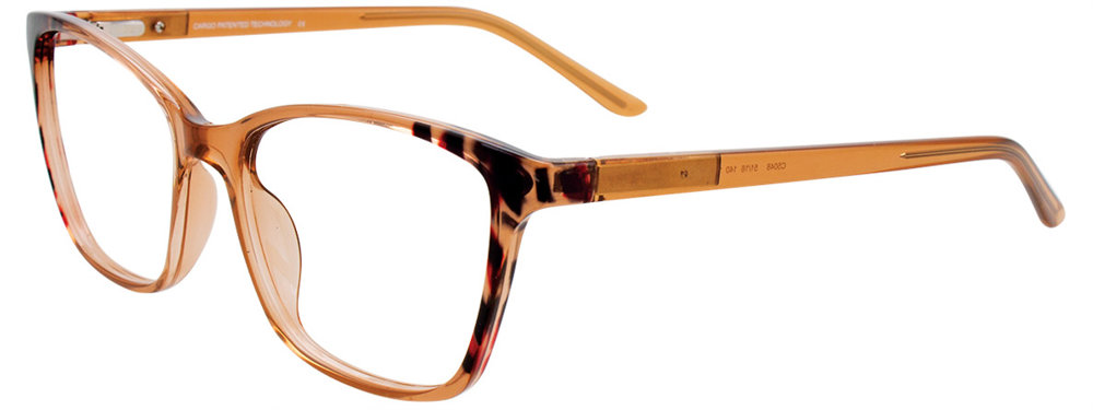 CARGO C5048 Eyeglasses 010 Brown Crystal & Demi Red 51mm