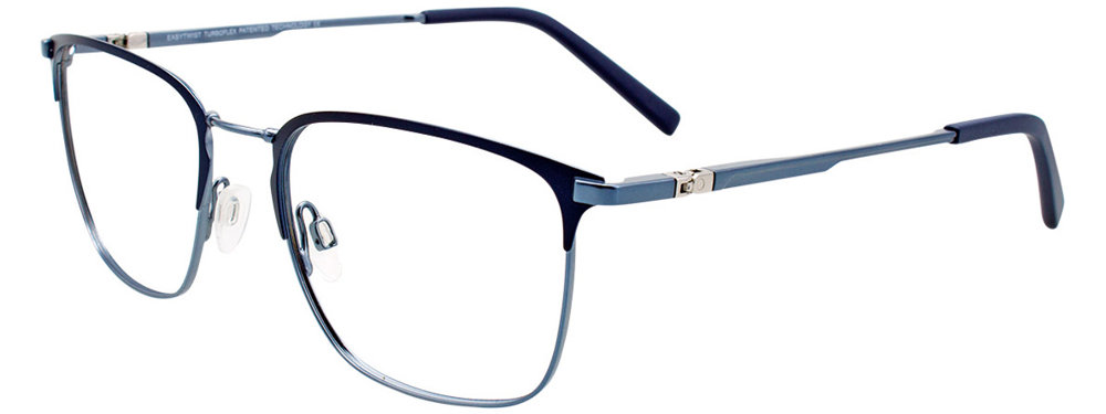 EASYTWIST ET995 Eyeglasses 050 Matt Navy & Matt Light Blue 53mm