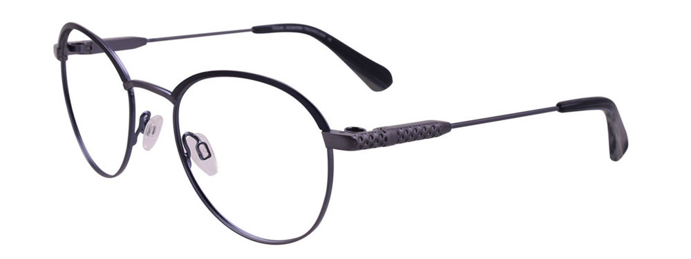 TAKUMI TK1049 Eyeglasses 050 Satin Steel Blue & Dark Blue 51mm
