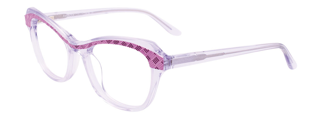 PARADOX P5040 Eyeglasses 080 Purple & Crystal Lilac 51mm