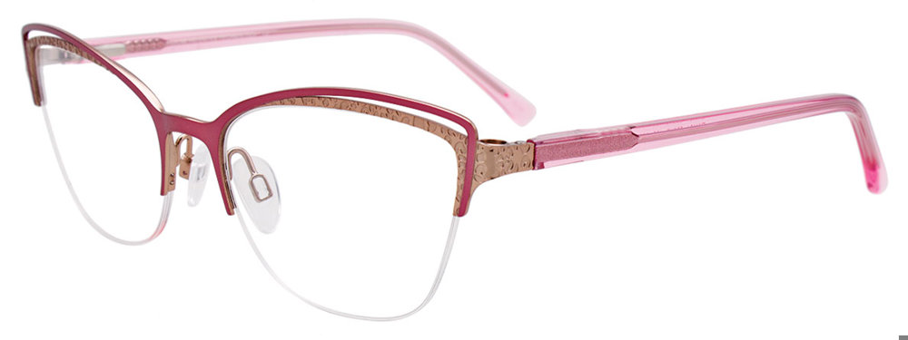TAKUMI TK1124 Eyeglasses 030 Satin Pink & Light Steel 52mm