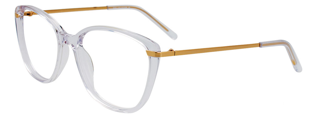 I CHILL C7006 Eyeglasses 070 Crystal & Gold 53mm