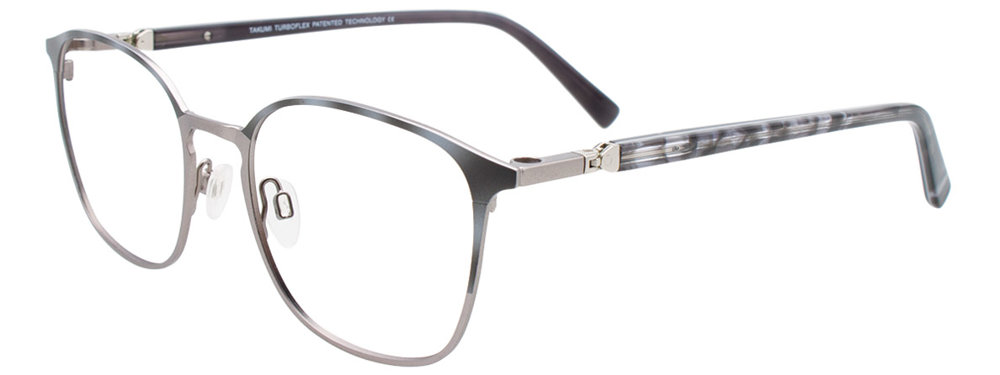 TAKUMI TK1135 Eyeglasses 020 Demi Grey & Matt Steel 52mm