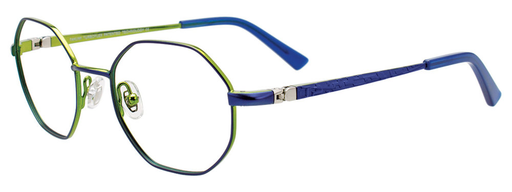 TAKUMI TK1149 Eyeglasses 050 Satin Navy & Shiny Green 45mm