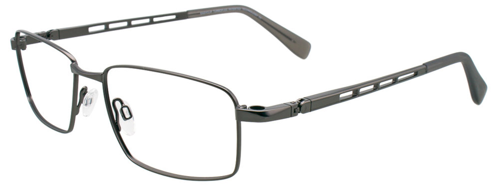 EASYCLIP EC371 Eyeglasses 020 Satin Grey 55mm