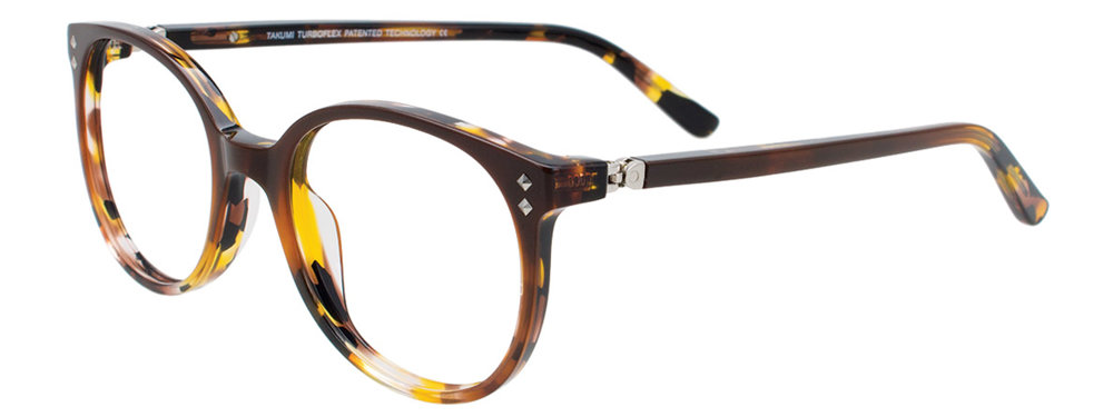 TAKUMI TK1129 Eyeglasses 010 Brown & Demi Brown 47mm
