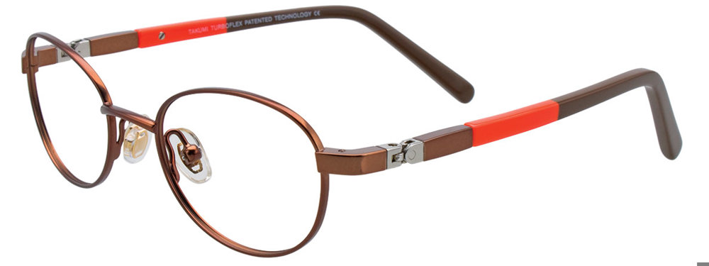 TAKUMI TK988 Eyeglasses 010 Satin Brown 41mm