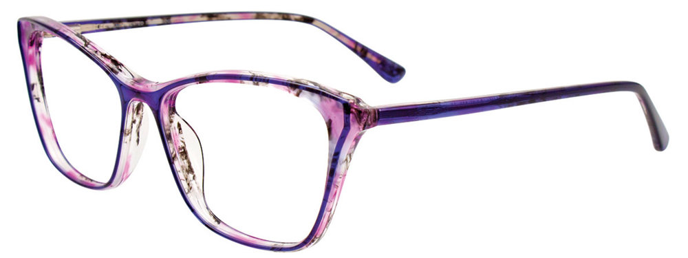 TAKUMI TK1141 Eyeglasses 050 Indigo & Purple Marbled 52mm