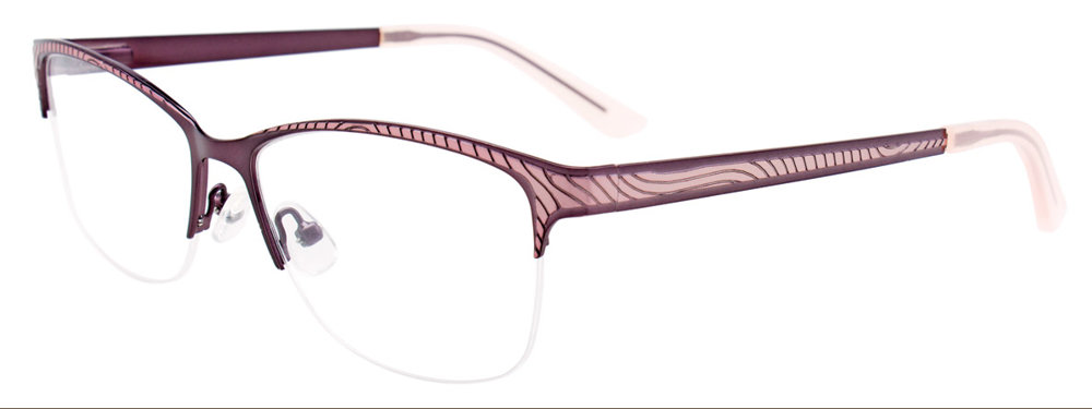 TAKUMI TK1021 Eyeglasses 030 Shiny Light Pink & Shiny Gunmetal 54mm