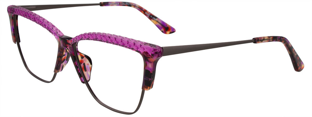 PARADOX P5047 Eyeglasses 030 Marbled Purple & Pink & Grey 54mm