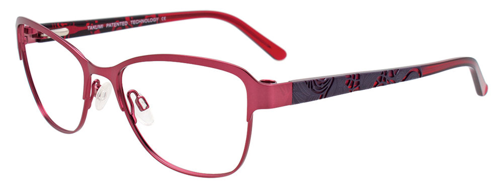 TAKUMI TK1077 Eyeglasses 030 Satin Light Red 52mm