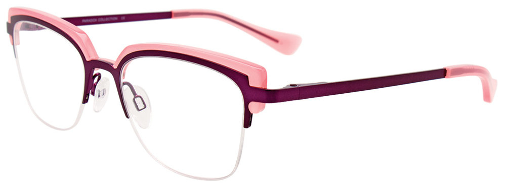 PARADOX P5054 Eyeglasses 080 Satin Purple & Pink 50mm