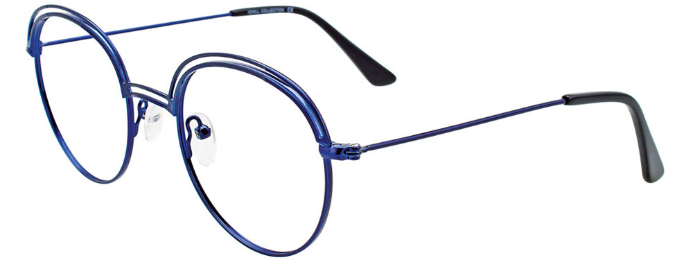 I CHILL C7027 Eyeglasses 050 Matt & Shiny Blue 49mm