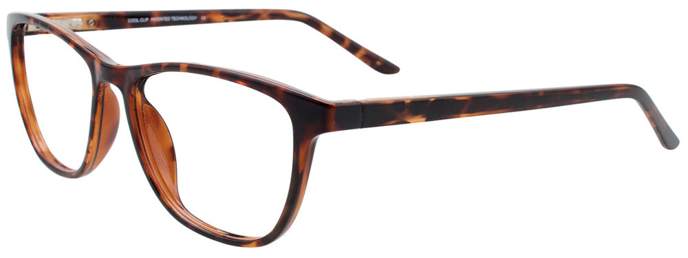 COOLCLIP CC840 Eyeglasses 010 Brown Tortoise 51mm