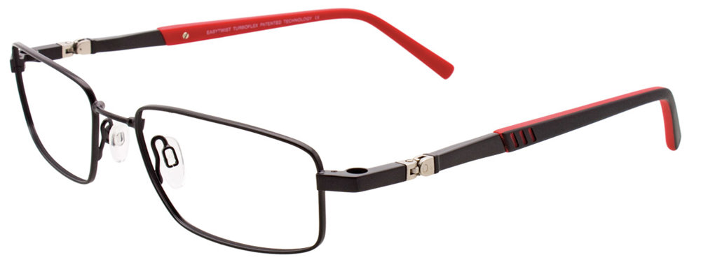 TWIST&CLIP CT227 Eyeglasses 090 Matt Black 52mm