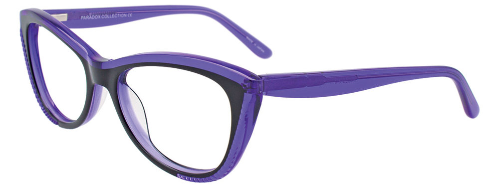PARADOX P5028 Eyeglasses 090 Black & Violet 54mm