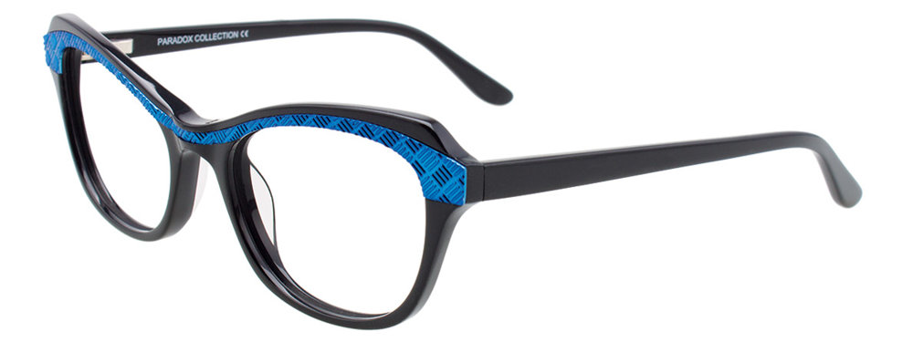 PARADOX P5040 Eyeglasses 090 Black & Blue 51mm