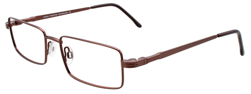 CARGO C5041 Eyeglasses 010 Satin Dark Brown 53mm