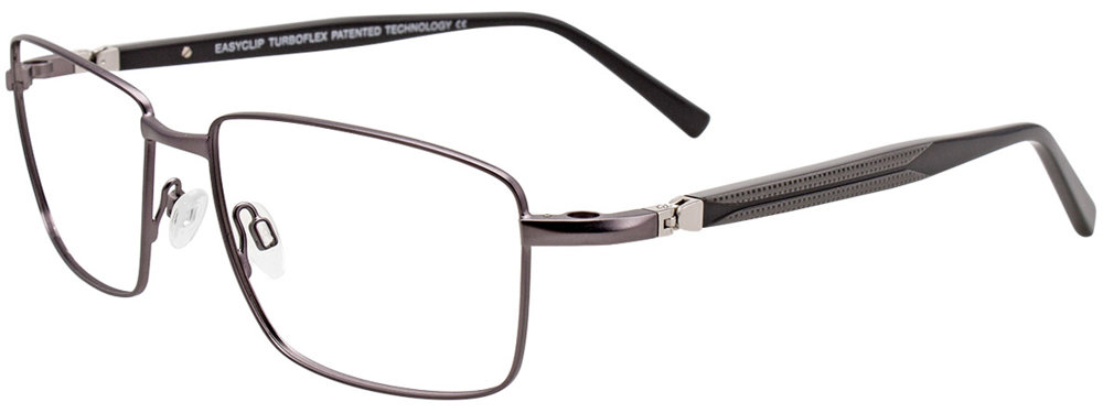 EASYCLIP EC470 Eyeglasses 020 Matt Dark Grey 57mm