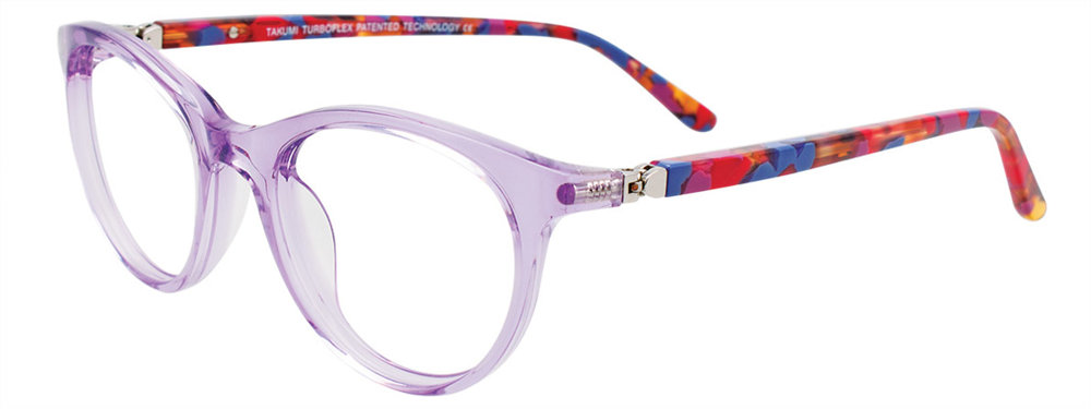 TAKUMI TK1113 Eyeglasses 080 Crystal Purple 44mm