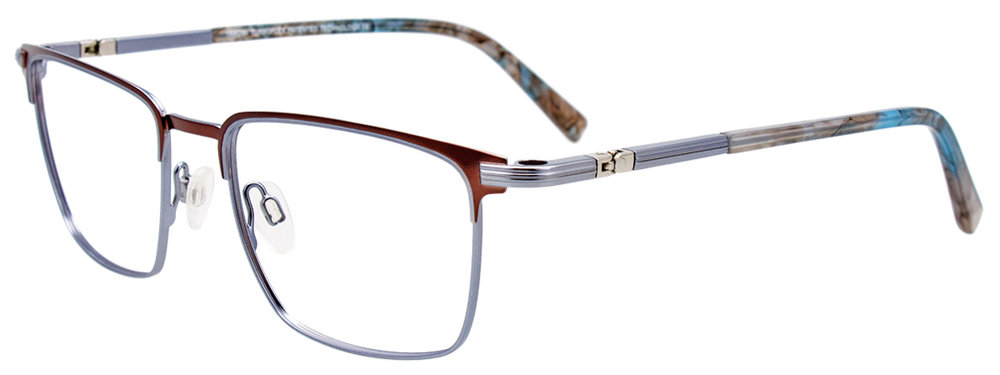 TAKUMI TK1147 Eyeglasses 010 Matt Brown & Matt Steel Blue 51mm