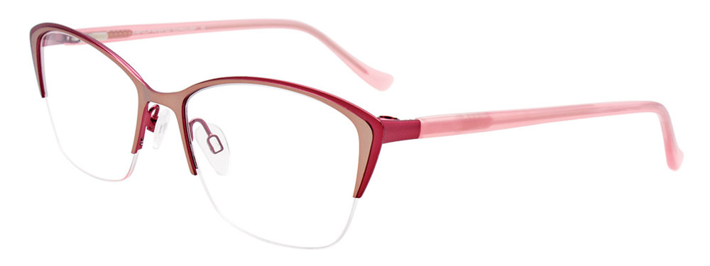 EASYCLIP EC533 Eyeglasses 030 Matt Pink & Light Gold 56mm