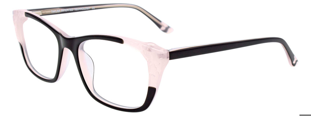 TAKUMI TK1122 Eyeglasses 090 Black & Light Pink 52mm