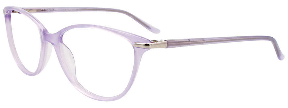 EASYCLIP EC504 Eyeglasses 080 Lilac & Silver 54mm