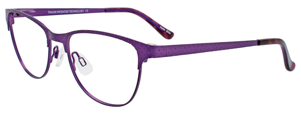 TAKUMI TK1022 Eyeglasses 080 Satin Purple 50mm