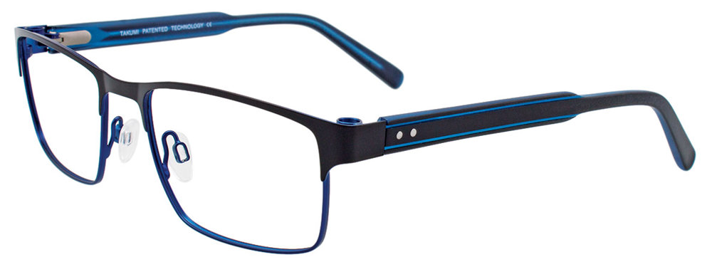 TAKUMI TK1033 Eyeglasses 090 Black & Blue 53mm