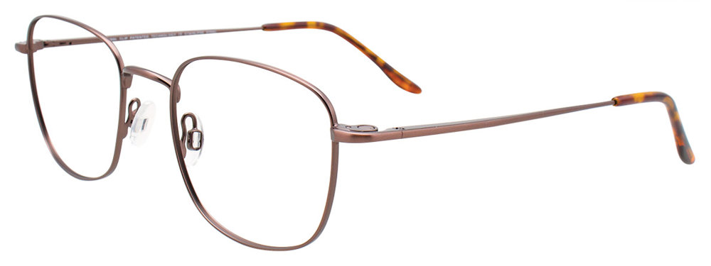 COOLCLIP CC837 Eyeglasses 010 Satin Brown 51mm
