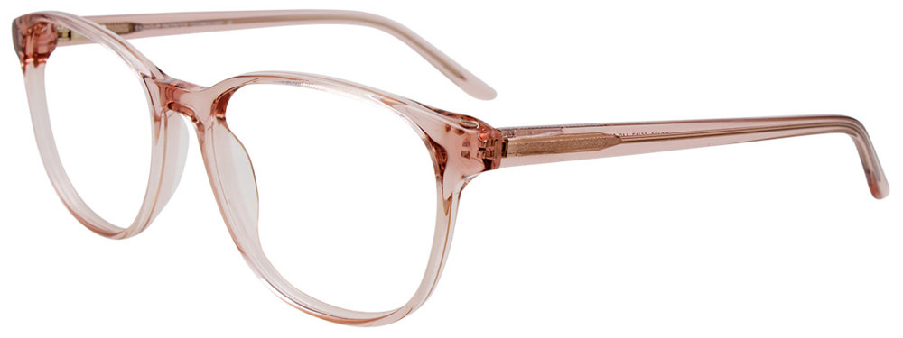 EASYCLIP EC490 Eyeglasses 030 Light Pink Crystal 55mm