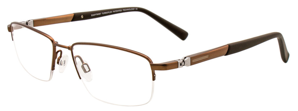 EASYTWIST ET973 Eyeglasses 010 Matt Brown 52mm