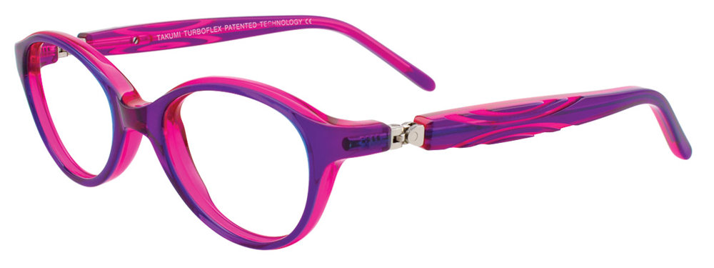 TAKUMI TK1041 Eyeglasses 080 Purple & Fuchsia 41mm