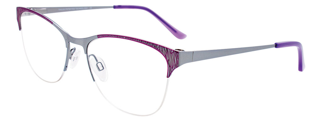 TAKUMI TK1138 Eyeglasses 080 Purple & Matt Light Blue 55mm