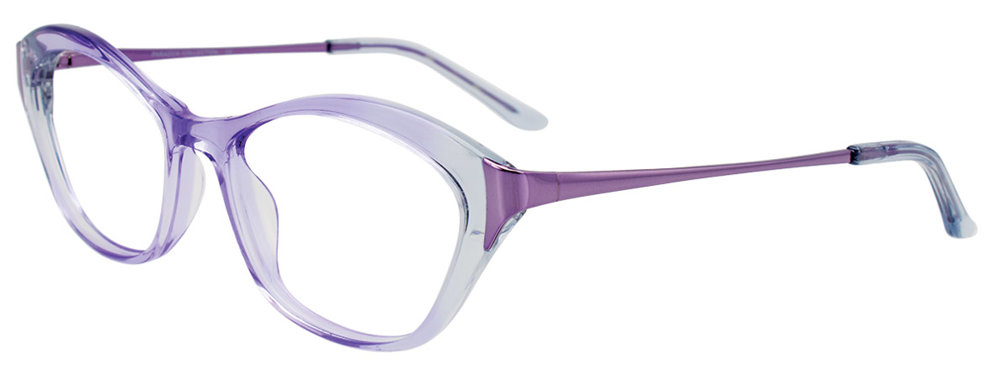 PARADOX P5070 Eyeglasses 080 Putple Crystal & Lgiht Blue Crystal 52mm