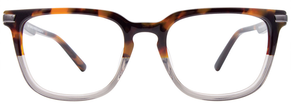 TAKUMI TK1108 Eyeglasses 010 DemiBrown & Crystal Grey 50mm