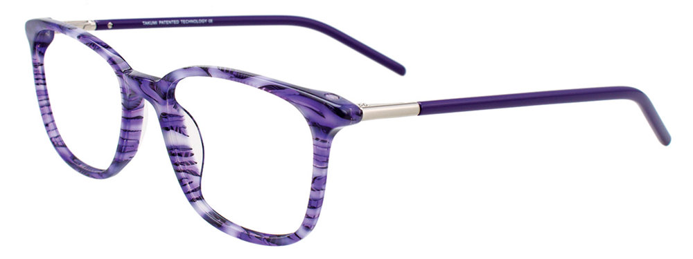 TAKUMI TK1094 Eyeglasses 080 Purple & Lilac Marbled 51mm