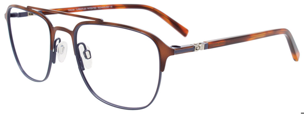 TAKUMI TK1151 Eyeglasses 010 Demi Brown & Grey 52mm