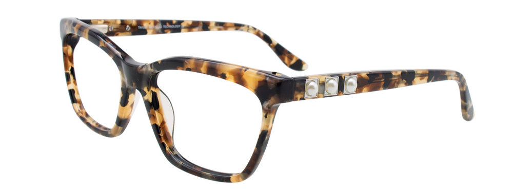 TAKUMI TK1035 Eyeglasses 010 Brown & Pearl & Black 54mm